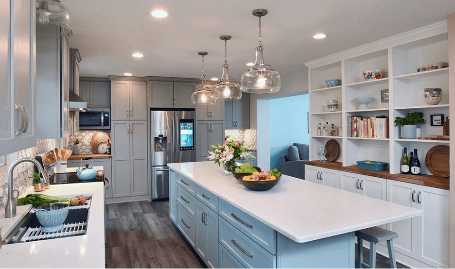 gray kitchen cabinet color ideas